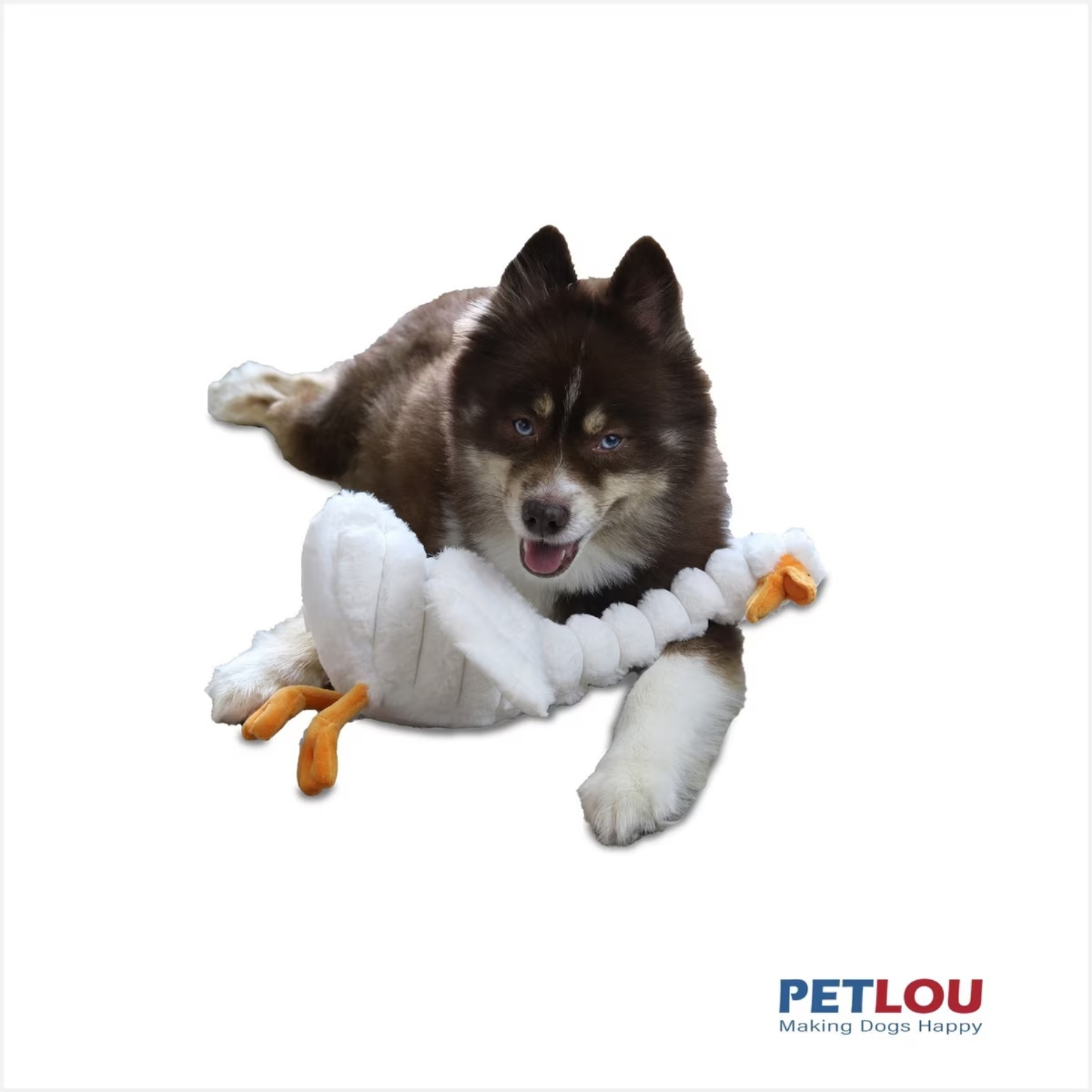 Petlou Ripples Farm Friends Duck Dog Toy