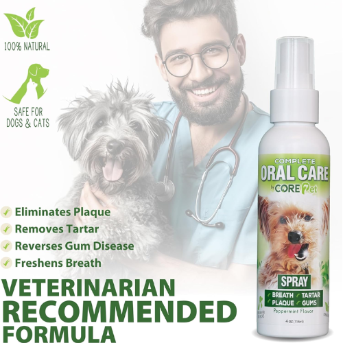 Adore Pet Complete Oral Care Spray for Dogs Peppermint 1 oz