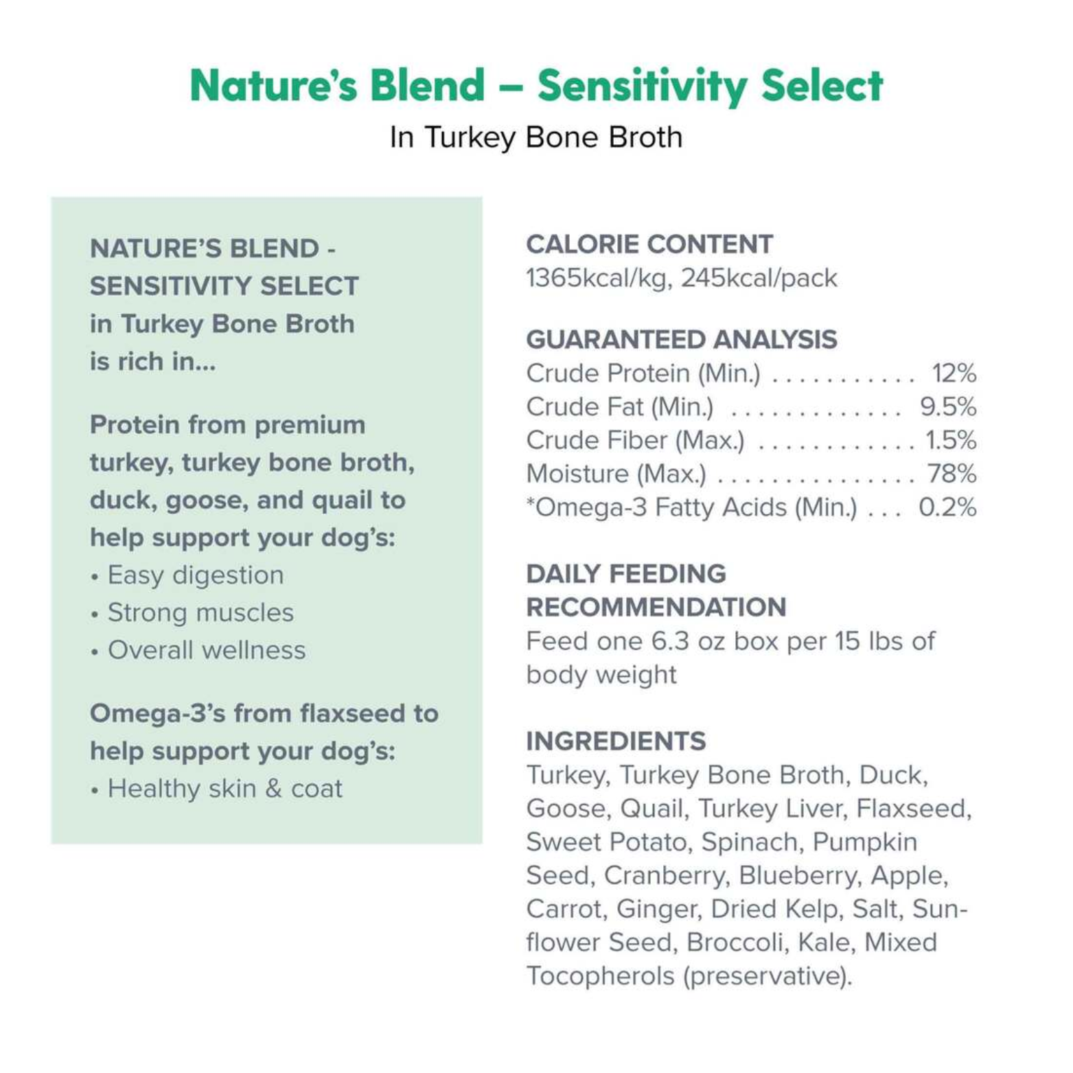 Dr. Marty Wet Dog Food Turkey Duck Goose & Quail Sensitivity Select Tetra Pak 6.3 oz