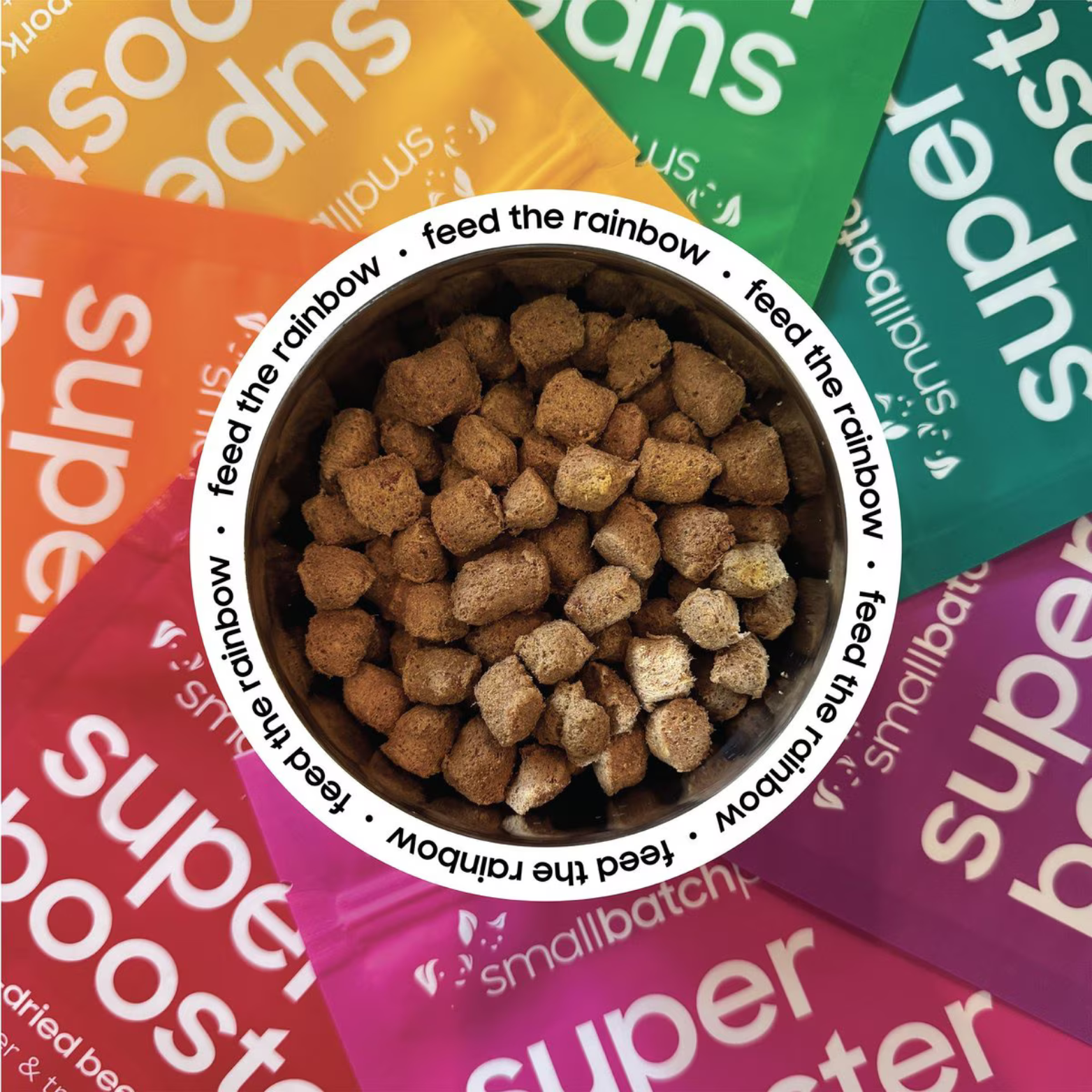 Smallbatch Pets Super Booster Beef Bites Grain-Free Adult Freeze-Dried Dog & Cat Treats