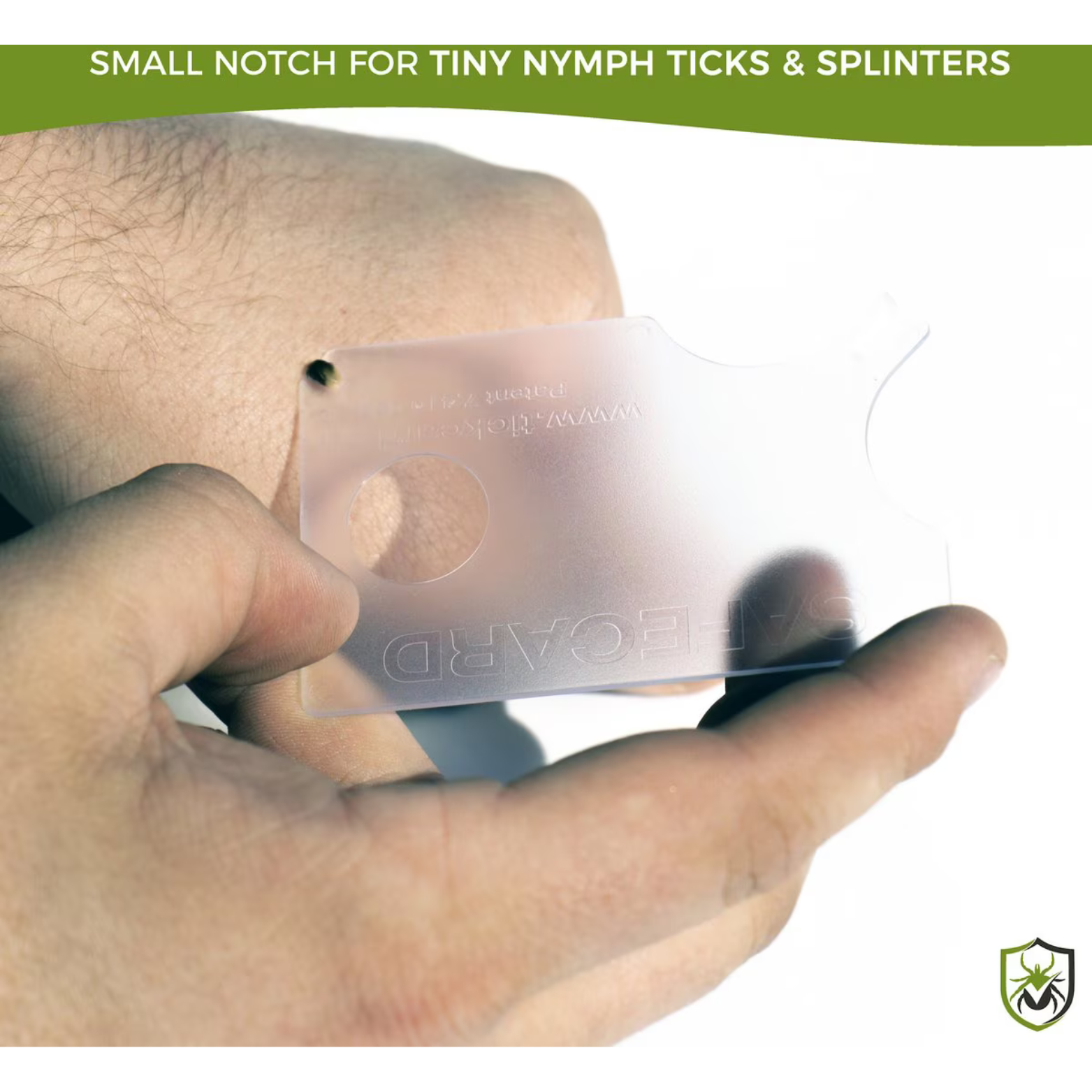 TickCheck Wallet Sized Tick Removal Card