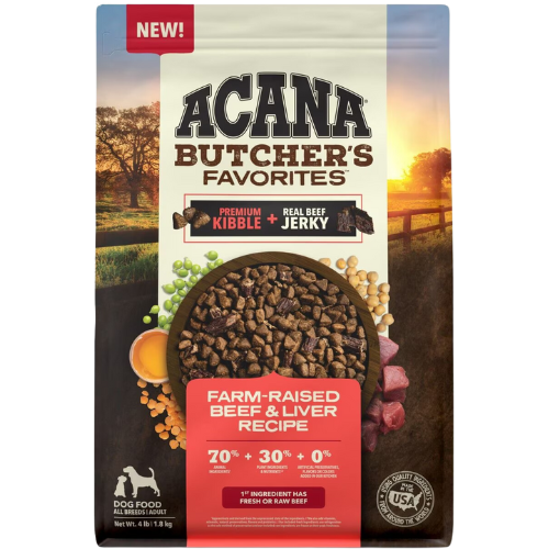 Acana Butcher's Favorites Farm-Raised Beef & Liver Recipe Dry Dog Food