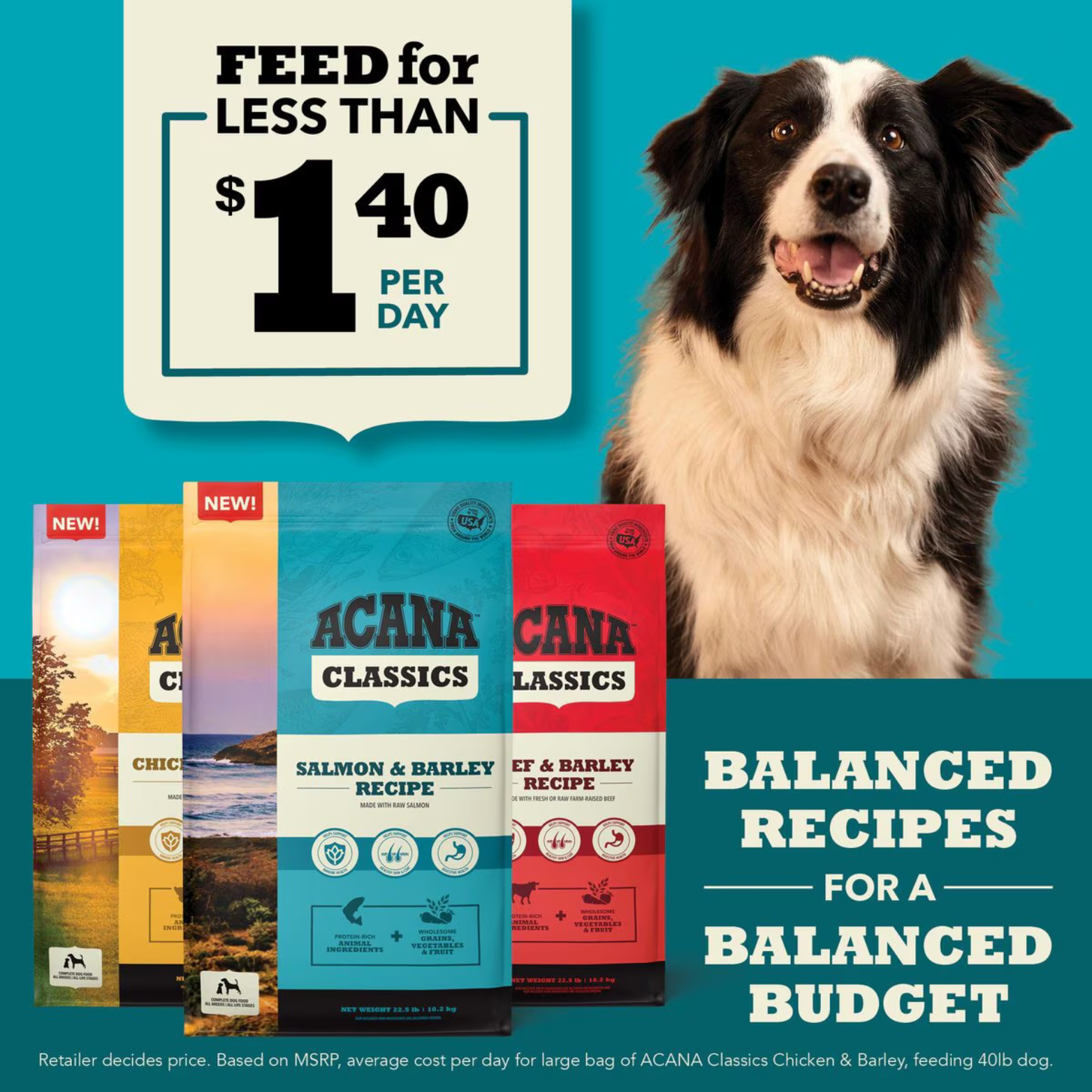 Acana Classics Chicken & Barley Recipe Dry Dog Food