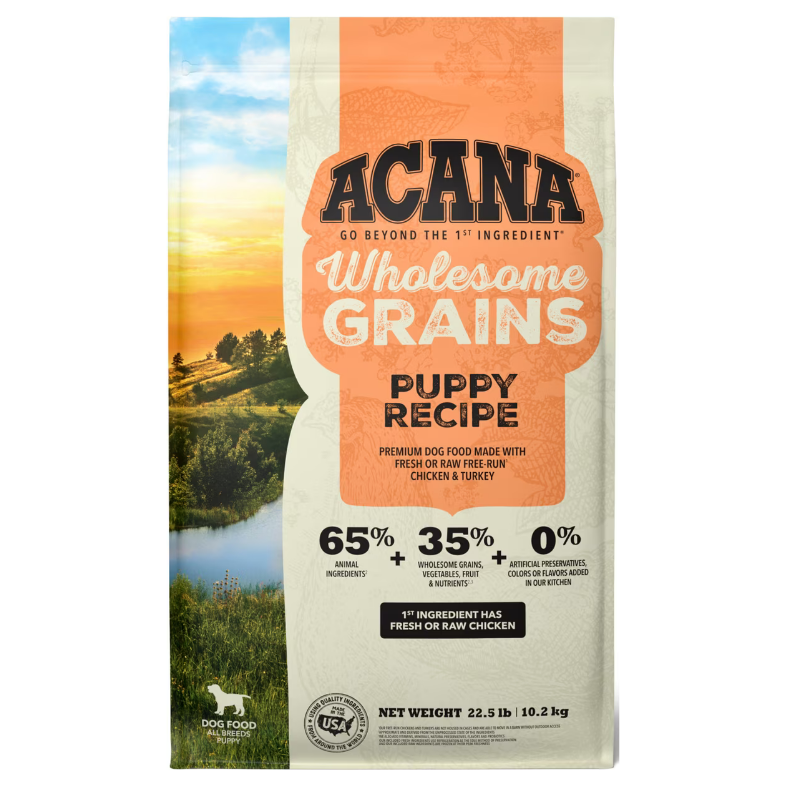 Acana Wholesome Grains Puppy Recipe Dry Dog Food