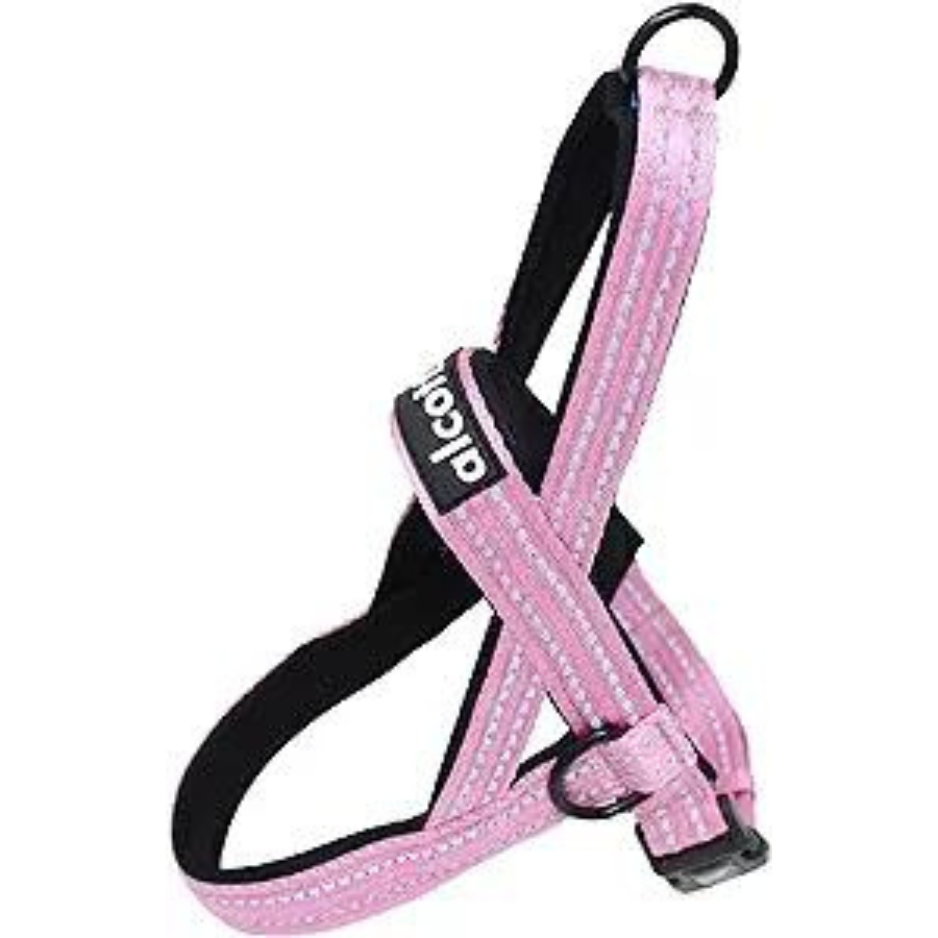 Alcott Norwegian Nylon Dog Harness Pink