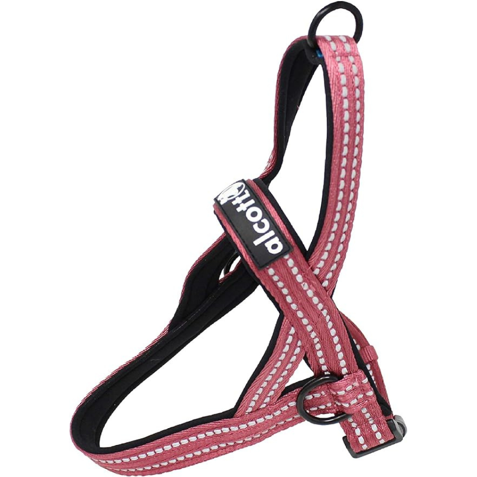 Alcott Norwegian Nylon Dog Harness Red