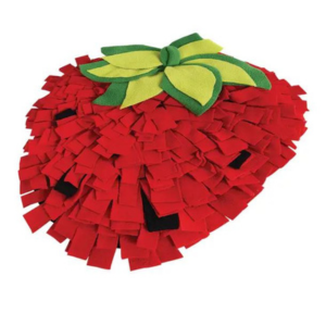 Archstone Collections Strawberry Interactive Snuffle Feeding Mat For Dogs