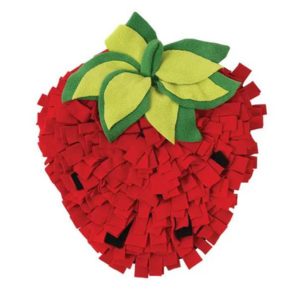 Archstone Collections Strawberry Interactive Snuffle Feeding Mat For Dogs