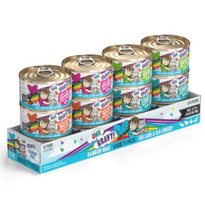 BFF OMG Gravy! Rainbow Road Variety Pack Canned Cat Food
