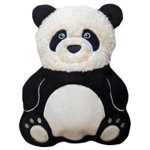 Barker's Bowtique Pepper The Giant Panda Wildlife Fleece Dog Toy