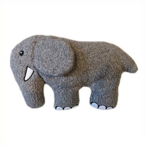 Barker's Bowtique Wildlife Collection Earl the Elephant Dog Toy