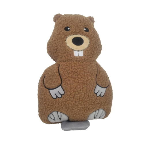 Barker's Bowtique Wildlife Collection Theo the Beaver Dog Toy