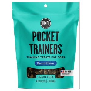 Bixbi Pocket Trainers Bacon Dog Treats 6oz