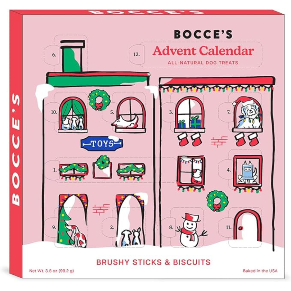 Bocce's Bakery Holiday 12 Day Advent Calendar Dog Treats