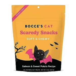 Bocce's Bakery Soft & Chewy Halloween Scaredy Snacks Cat Treats, 2oz - Mutts & Co.