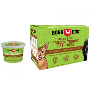 Boss Dog Frozen Greek Yogurt Peanut Butter & Apple