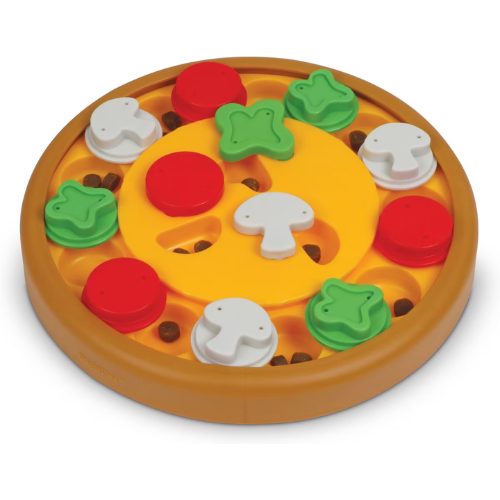 Brightkins Dog Pizza Party! Interactive Treat Puzzle Dog Toy