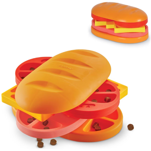 Brightkins Dog Pupstrami Surprise! Interactive Treat Puzzle Dog Toy