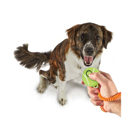 Brightkins Smarty Pooch Tennis Ball Training Clicker