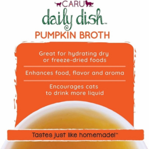 Caru Daily Dish Pumpkin Broth for Dogs & Cats 1.1 lbs