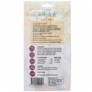 Caru Daily Dish Smoothie Chicken Lickable Dog Treats, 2 oz - Mutts & Co.