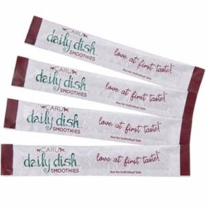 Caru Daily Dish Smoothie Peanut Butter Lickable Dog Treats, 2 oz - Mutts & Co.