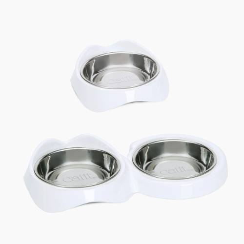 Catit PIXI Cat Feeding Dish White