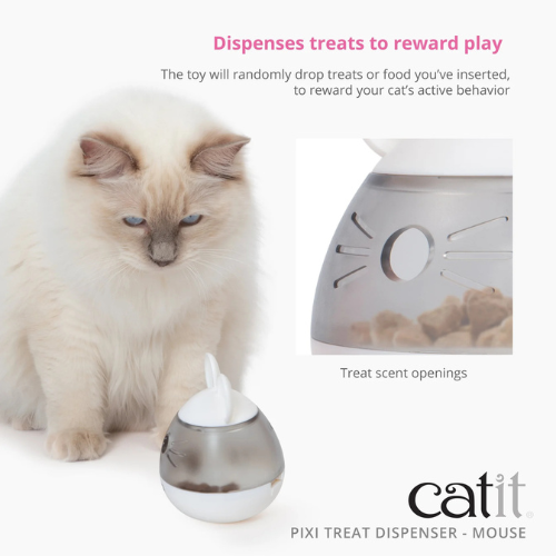 Catit PIXI Cat Treat Dispenser Mouse