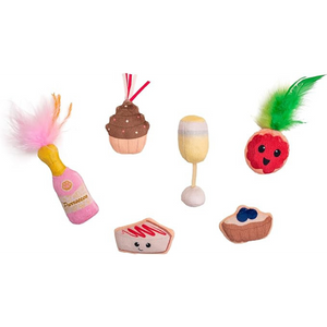 Catstages Purrsecco & Cupcakes Cat Toys 6 PK - Mutts & Co.