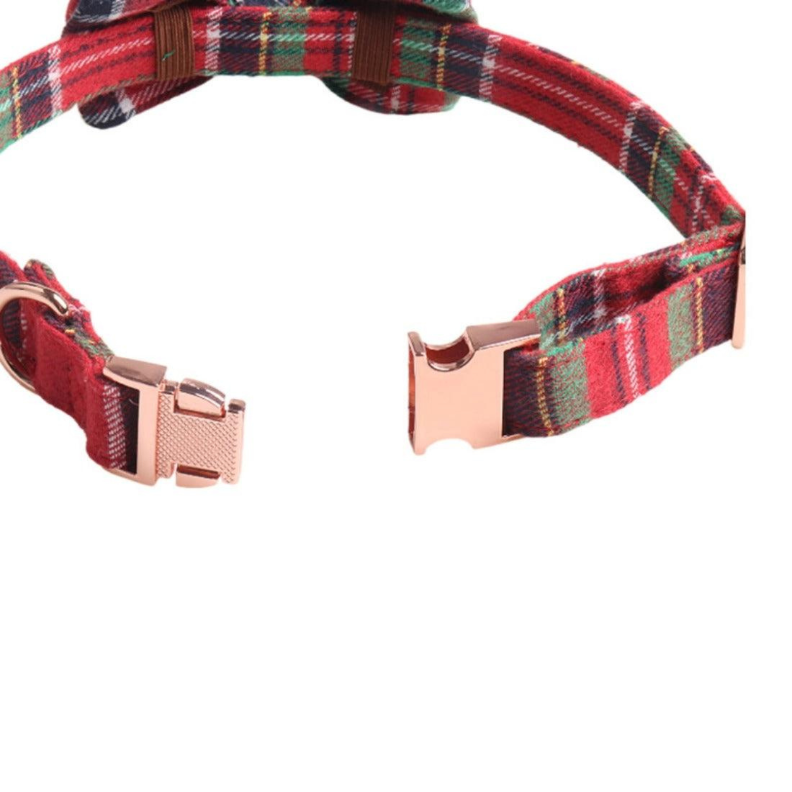 Cheerhunting Christmoo - Christmas Pet Collar Red, Bowtie