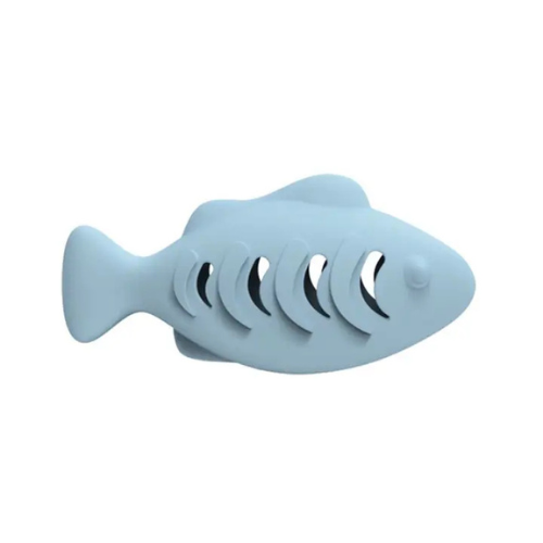 Cheerhunting Moo Dual-Sided Leaky Cat Food Toy Fish Design