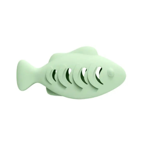 Cheerhunting Moo Dual-Sided Leaky Cat Food Toy Fish Design