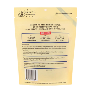Bocce's Bakery Soft & Chewy Summertime PB-Banana Chip Dog Treats, 6 oz - Mutts & Co.