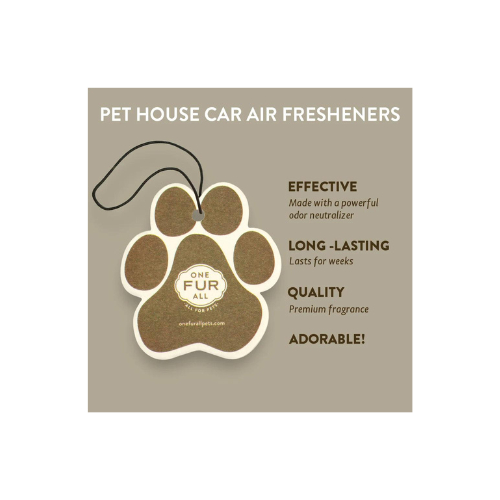 Pet House by One Fur All Pumpkin Spice Car Air Freshener