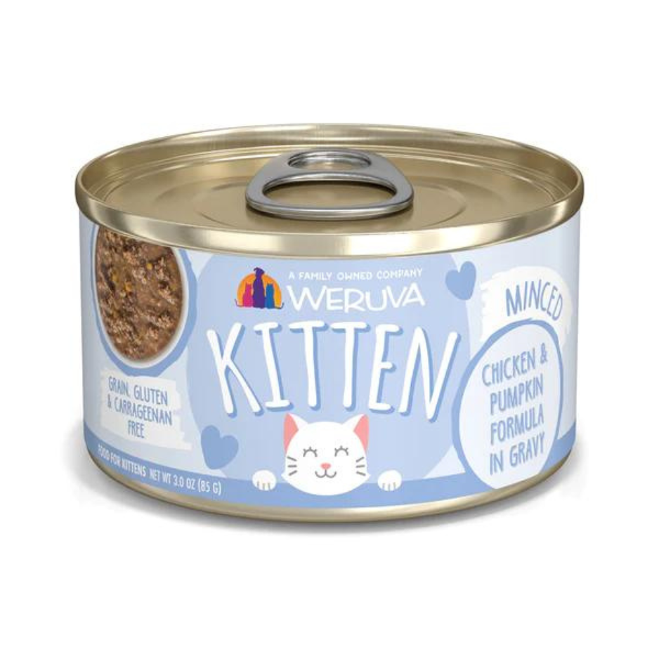 Weruva Kitten Chicken & Pumpkin in Gravy Recipe Canned Cat Food - Mutts & Co.