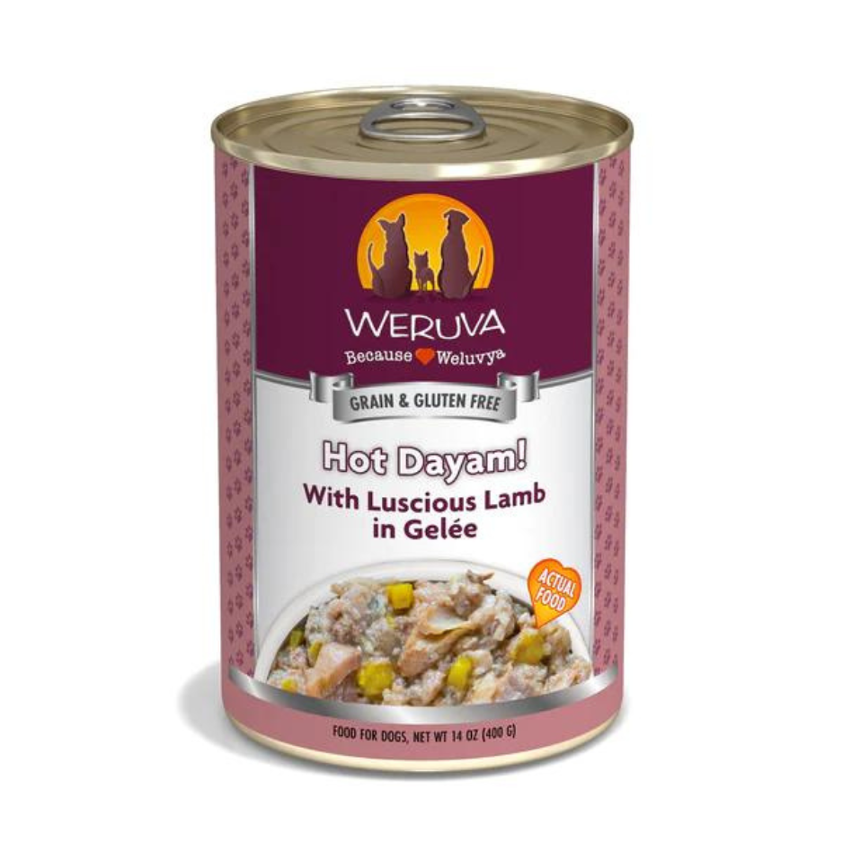 Weruva Hot Dayam! With Luscious Lamb in Gelee Grain-Free Canned Dog Food - Mutts & Co.
