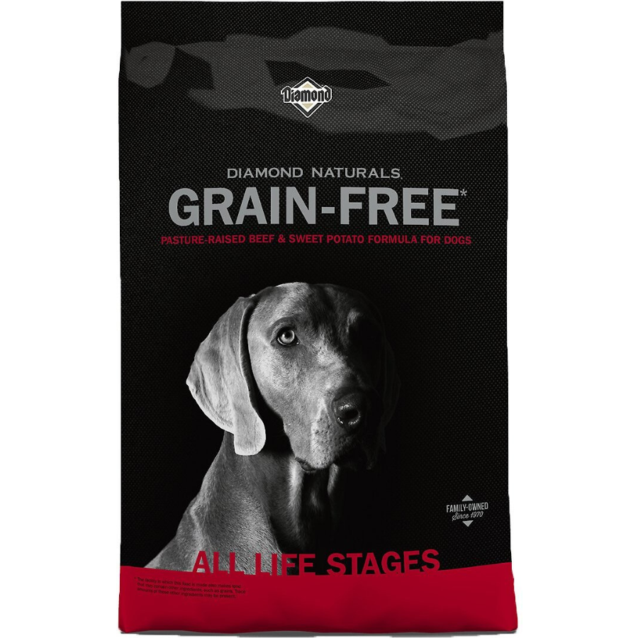 Diamond Naturals Grain-Free Beef & Sweet Potato Formula Dry Dog Food - Mutts & Co.