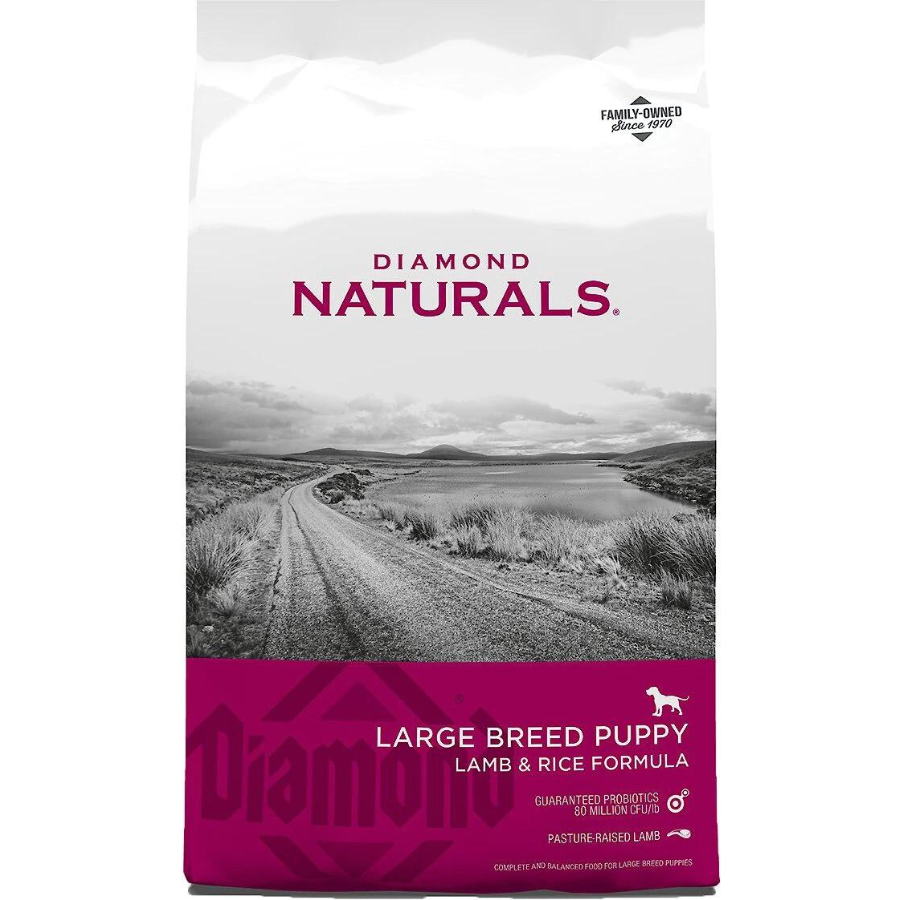 Diamond Naturals Large Breed Puppy Formula Dry Dog Food 40 lb