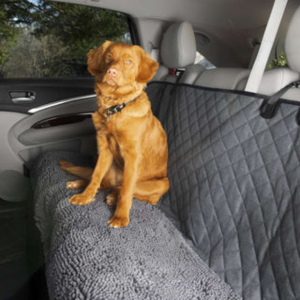 Dog Gone Smart 3-in-1 Car Seat Cover and Hammock Cool Grey - Mutts & Co.