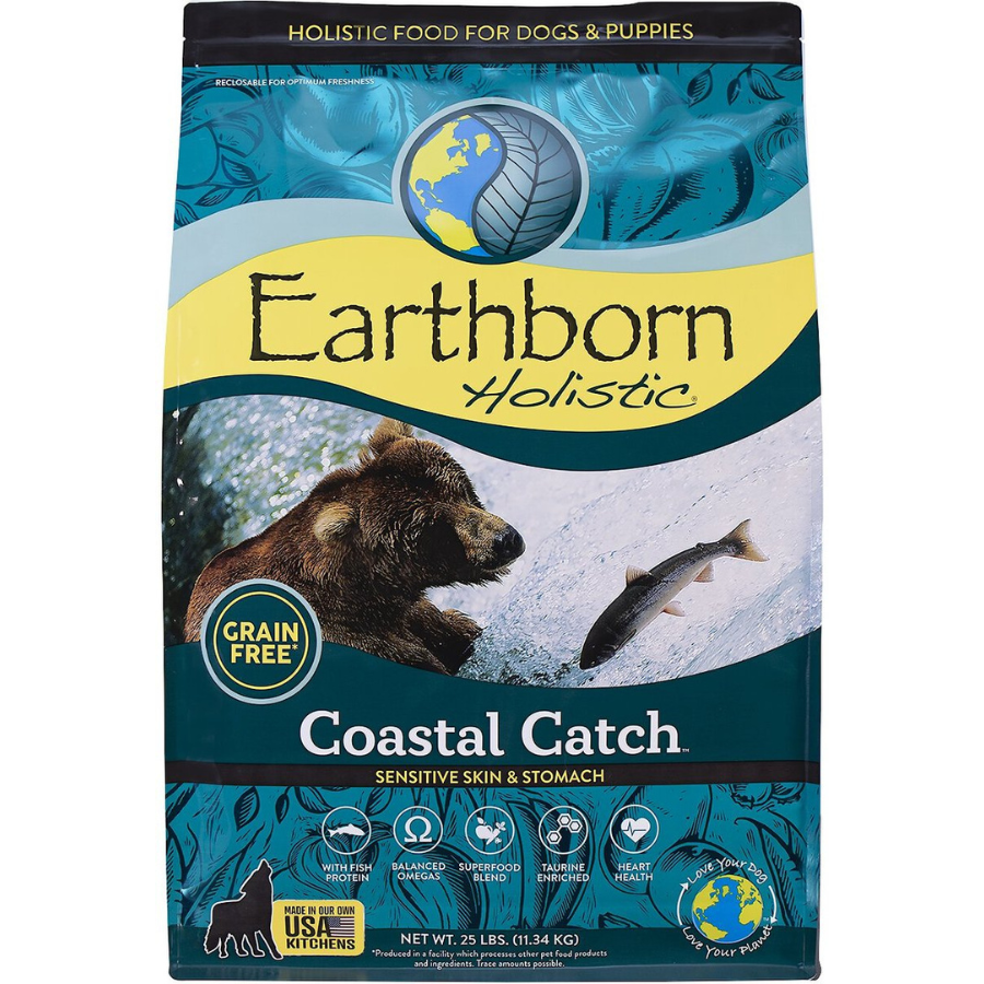Earthborn Holistic Grain Free Coastal Catch Natural Dry Dog Food