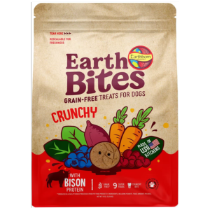 Earthborn Holistic Grain Free EarthBites Bison Crunchy Treats For Dogs 10oz - Mutts & Co.