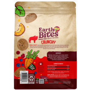 Earthborn Holistic Grain Free EarthBites Bison Crunchy Treats For Dogs 10oz - Mutts & Co.