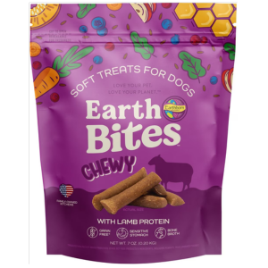 Earthborn Holistic Grain Free EarthBites Lamb Soft & Chewy Treats For Dogs 7oz - Mutts & Co.