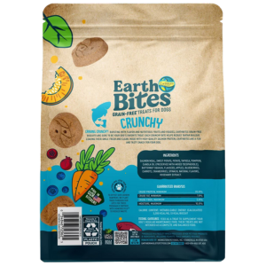 Earthborn Holistic Grain Free EarthBites Salmon Crunchy Treats For Dogs 10oz - Mutts & Co.