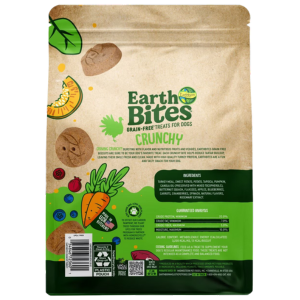 Earthborn Holistic Grain Free EarthBites Turkey Crunchy Treats For Dogs 10oz - Mutts & Co.