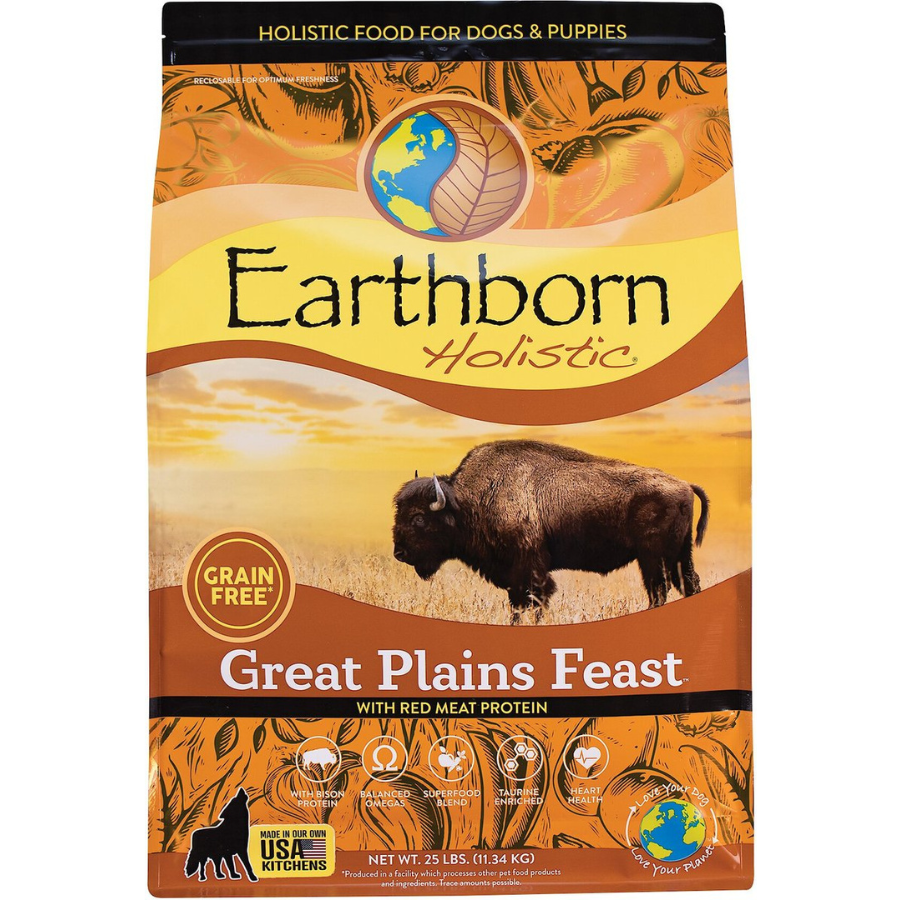 Earthborn Holistic Great Plains Feast Grain-Free Natural Dry Dog Food