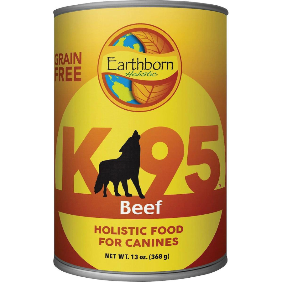 Earthborn Holistic K95 95% Real Beef Grain-Free Dog Food, 13-oz - Mutts & Co.