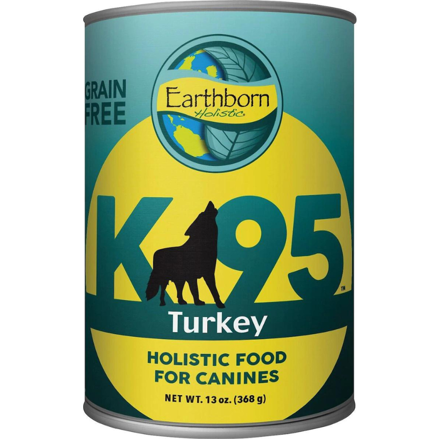 Earthborn Holistic K95 95% Real Turkey Grain-Free Dog Food, 13-oz