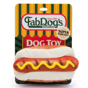 Fab Dog Hotdog Dog Toy