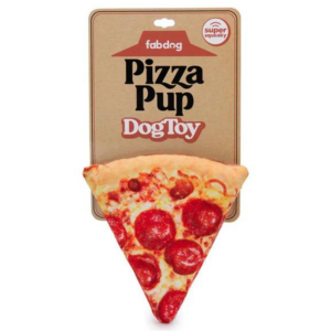 Fab Dog Pizza Pup Slice Dog Toy